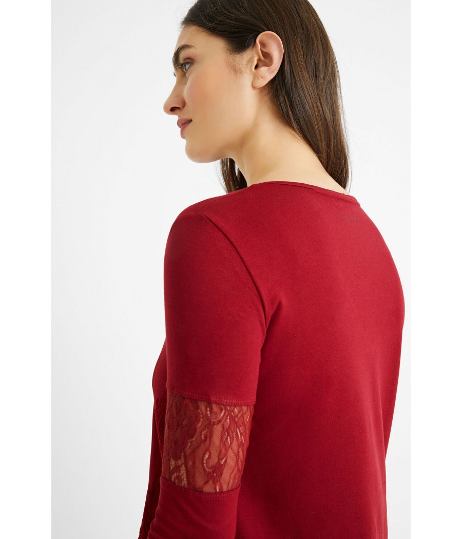 MAGLIA DETTAGLI PIZZO AMELIA