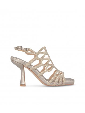 SANDALO GIOIELLO GABBIA STRASS