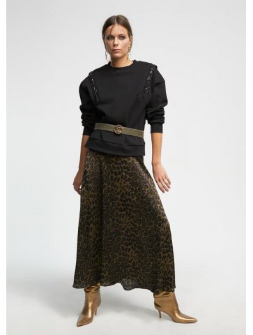 GONNA LUNGA ANIMALIER
