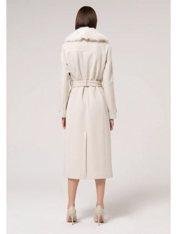 CAPPOTTO LUNGO DOPPIOPETTO COLLO PELLICC
