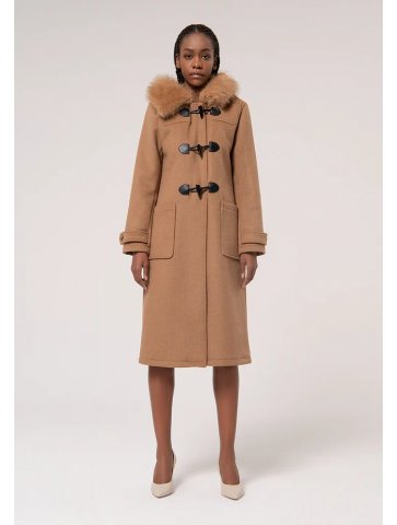 Montgomery Lungo Con Alamari Fracomina Cappotto Donna FR24WC1006W72501