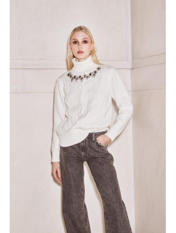 Maglia collo alto gioiello  Trash And Luxury Donna TL-04FW24250722