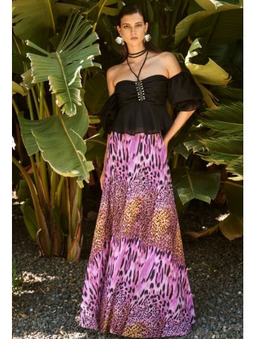 Gonna Lunga Fantasia Maculato Trash And Luxury Gonna Donna TL-01SS251124