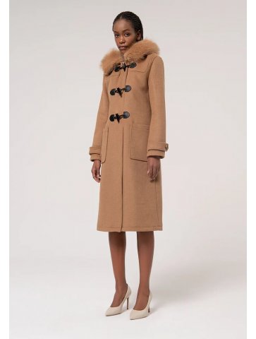 Montgomery Lungo Con Alamari Fracomina Cappotto Donna FR24WC1006W72501