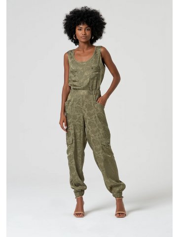 PANTALONE CARGO DAMASCATO