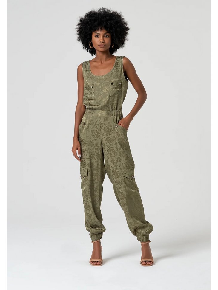 PANTALONE CARGO DAMASCATO PANTALONE CARGO DAMASCATO