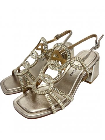 Sandalo Tacco Medio Gabbia Strass Alma En Pena Donna V250969 DIVA