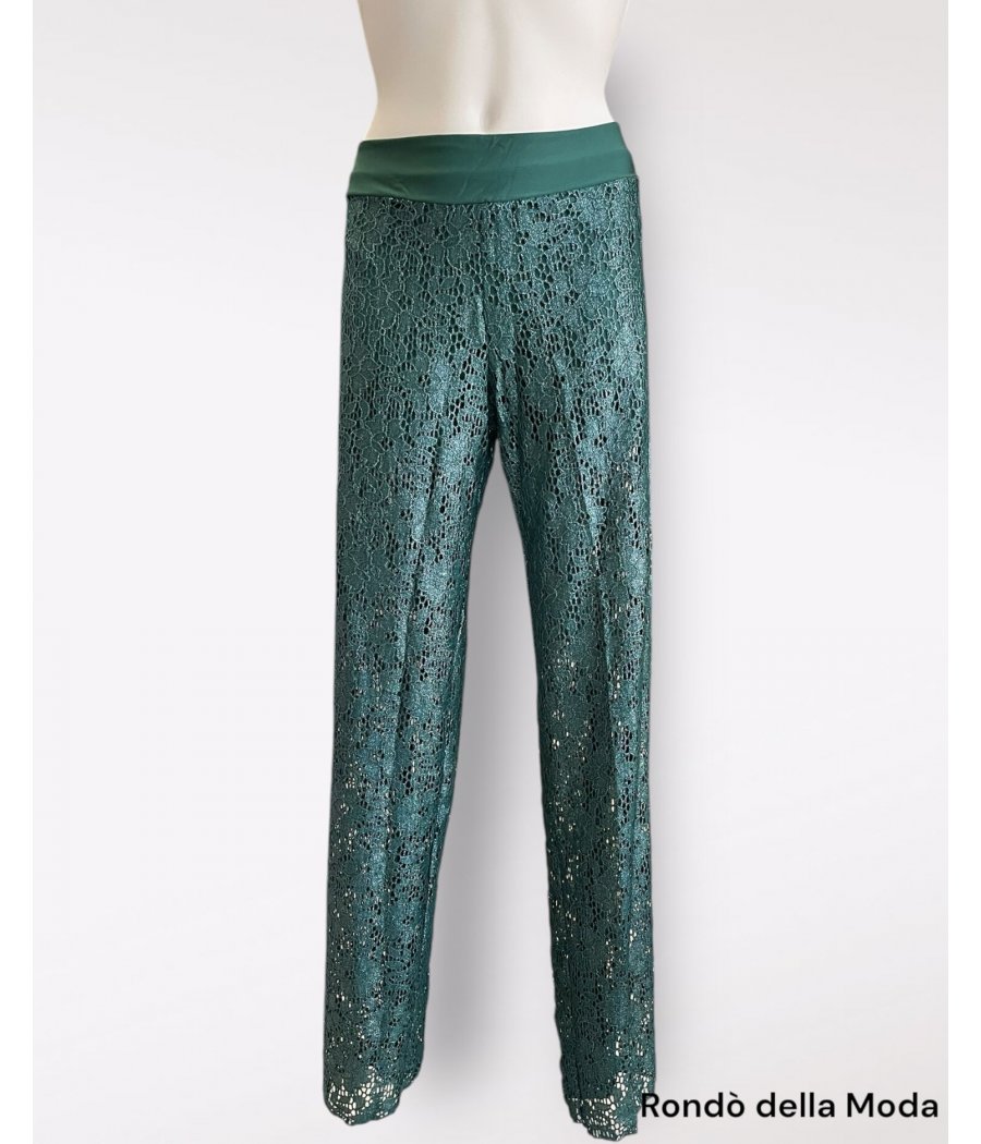Pantalone Pizzo Macramè Sunny Beach Donna SB652