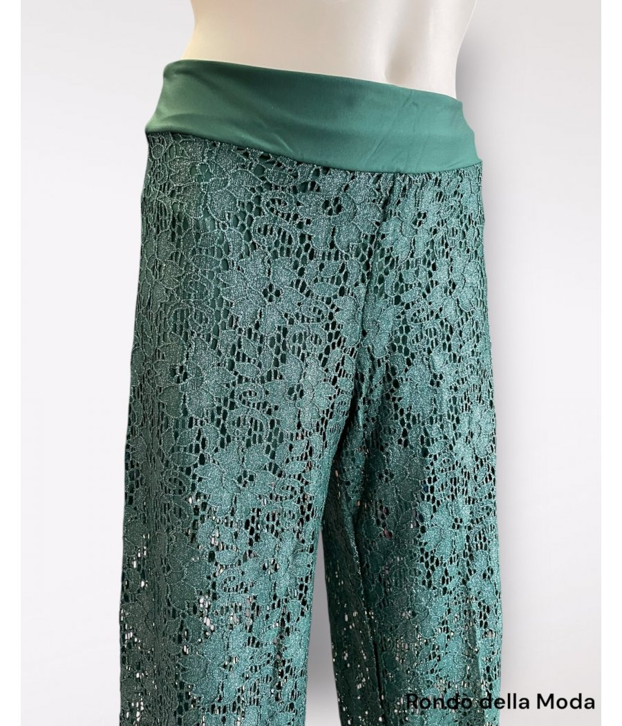 Pantalone Pizzo Macramè Sunny Beach Donna SB652