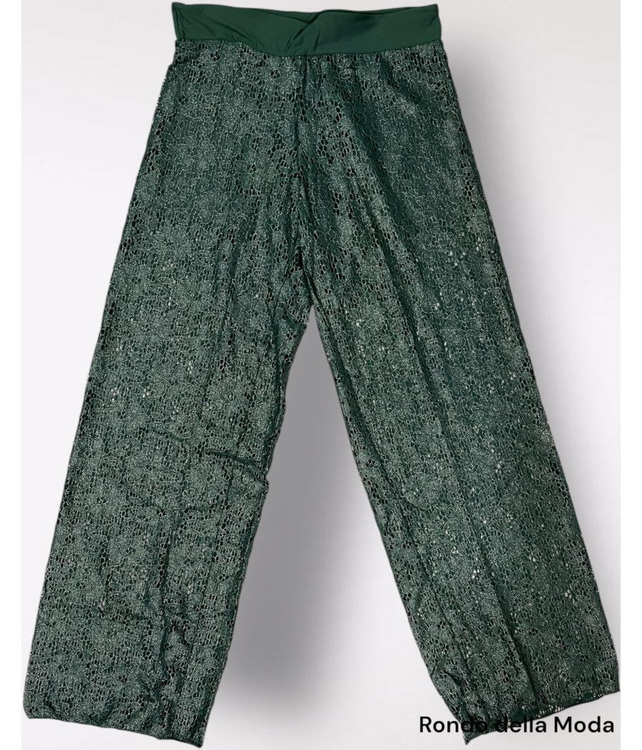 Pantalone Pizzo Macramè Sunny Beach Donna SB652