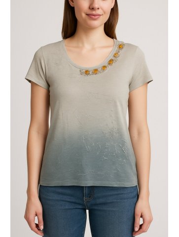 Maglia sfumata Made In Italy Donna 5326908